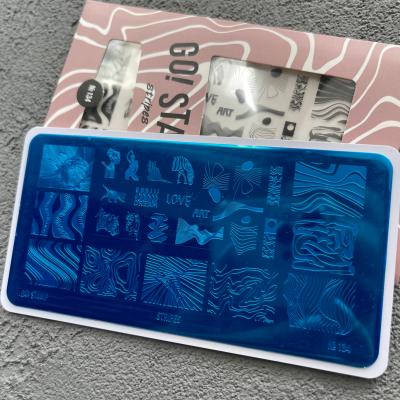 Пластина для стемпинга Go Stamp 134 Stripes