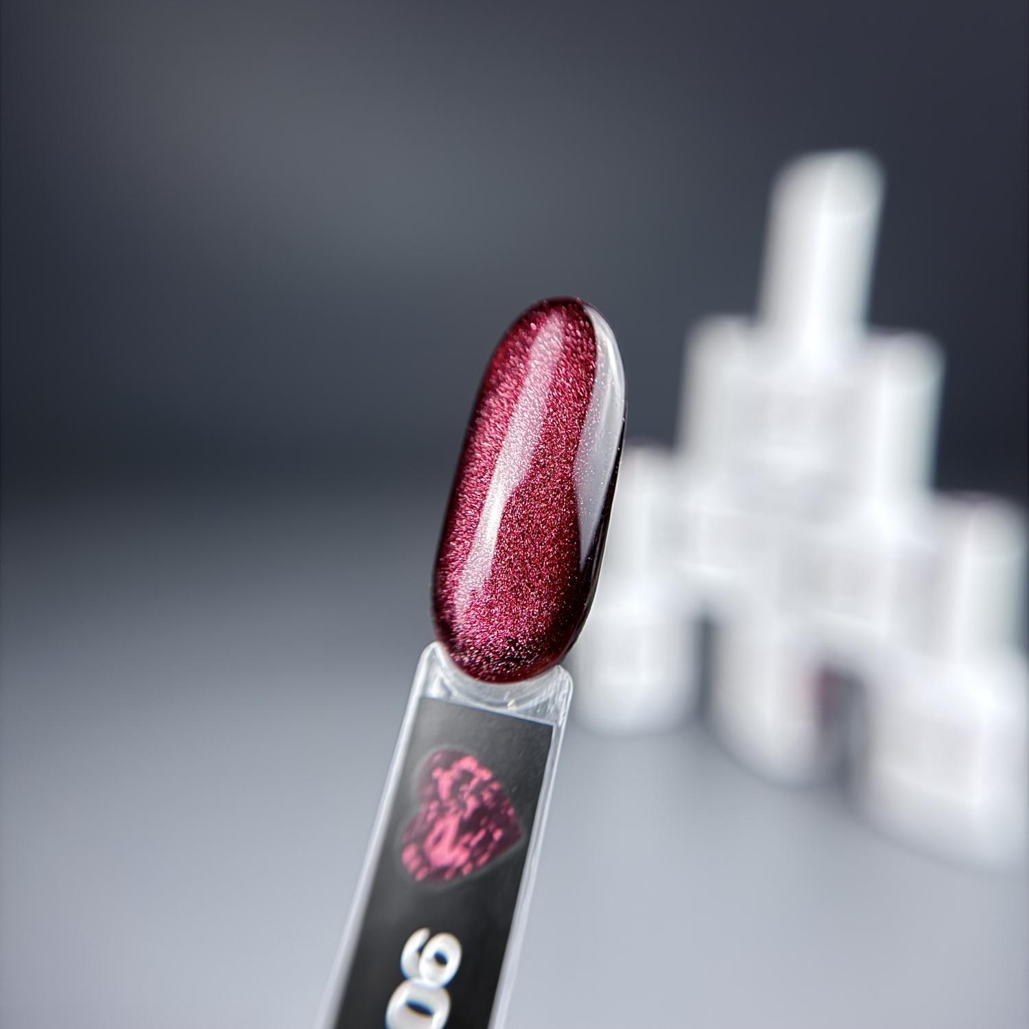 Гель-лак iPerfect Ruby cat color 06, 10г