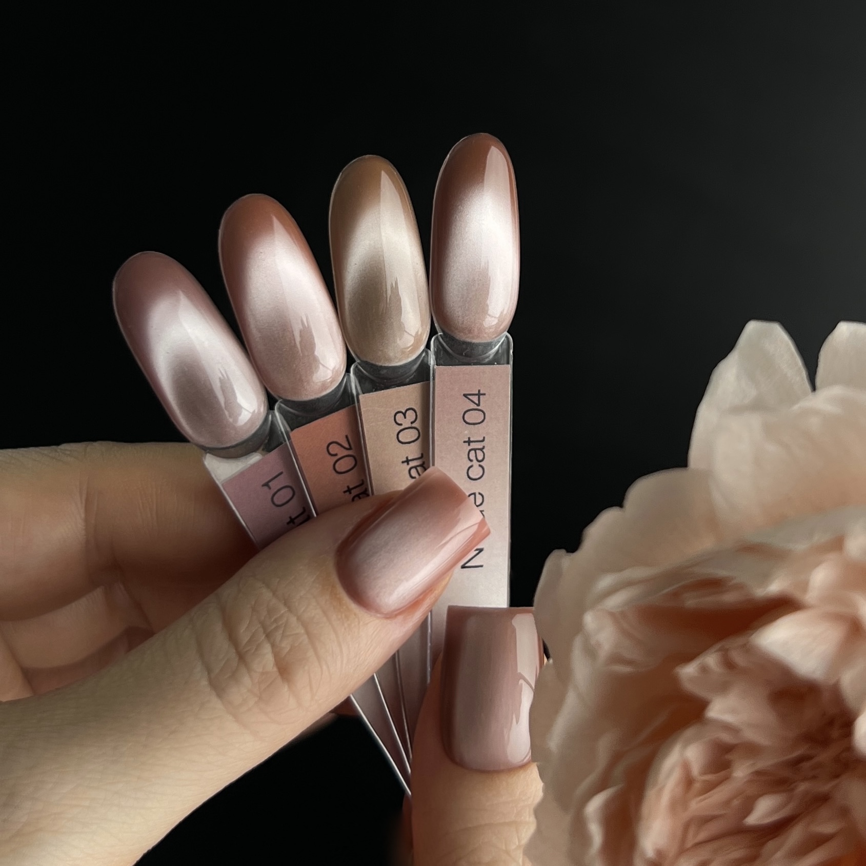 Гель-лак iPerfect Nude cat color 02, 10г