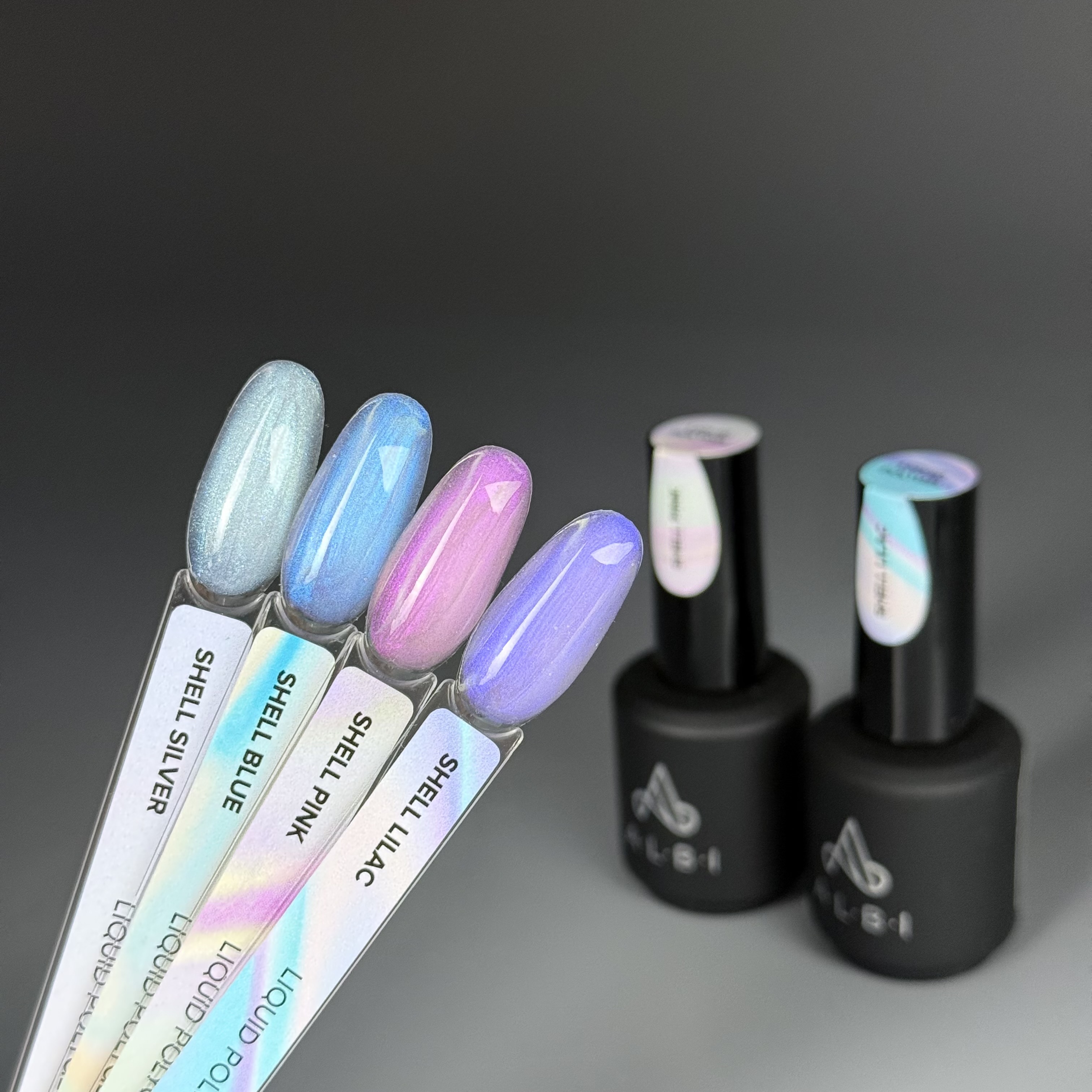 LIQUID POLYGEL ALBI SHELL BLUE, 15 мл