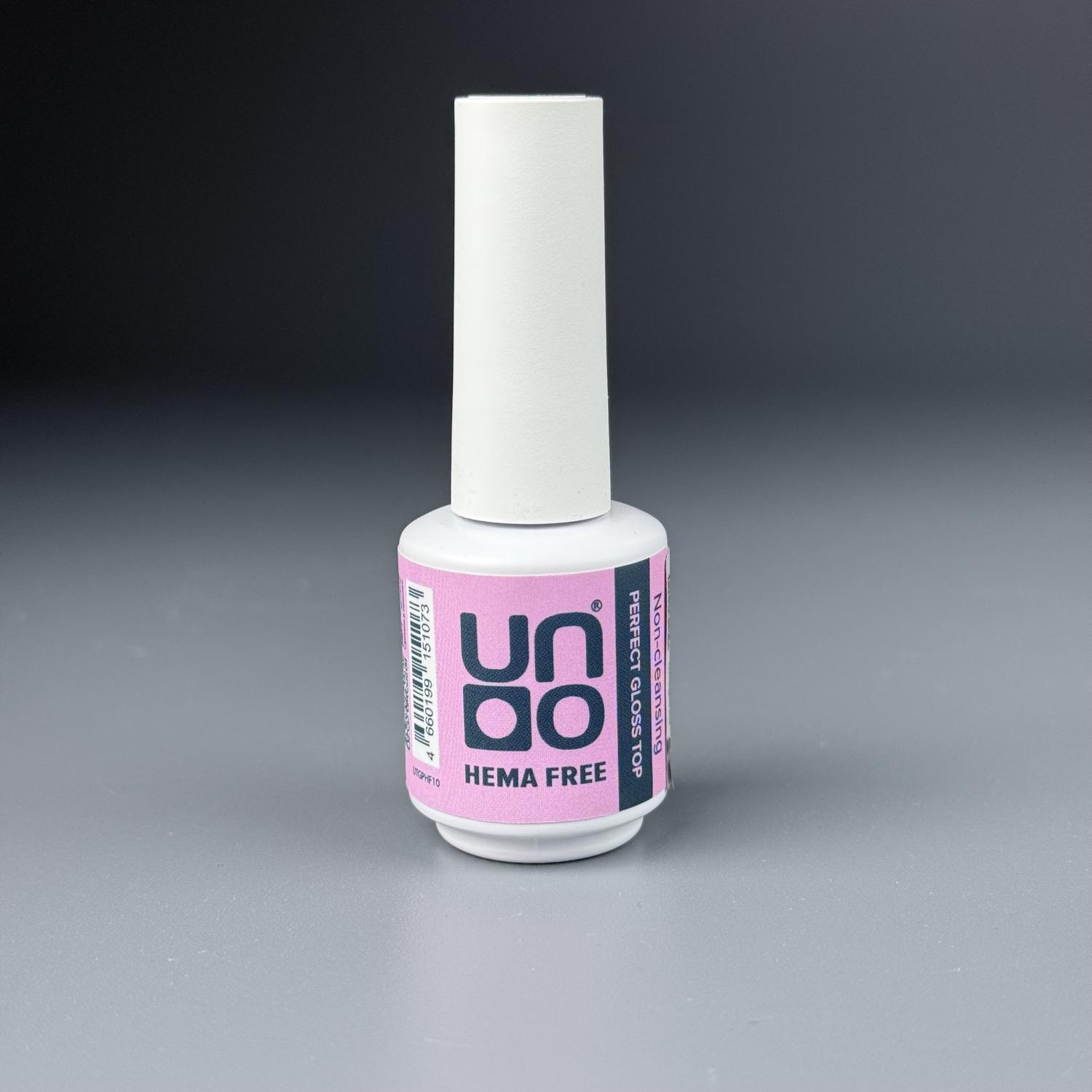 UNO, HEMA FREE, Верхнее покрытие для гель-лака Perfect Gloss без л/с, 10 г