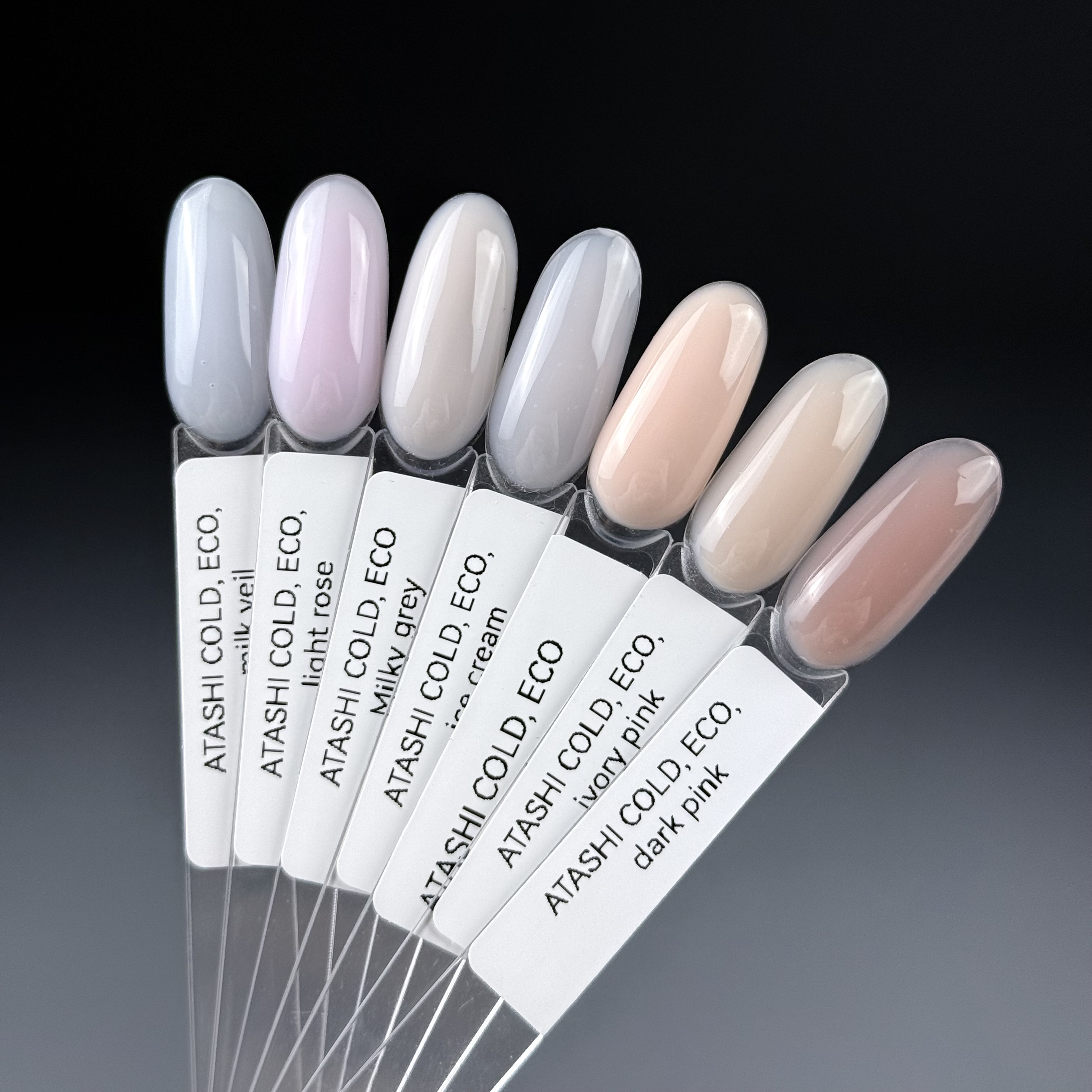 ATASHI Smart Холодный гель, ECO, ivory pink, 50мл