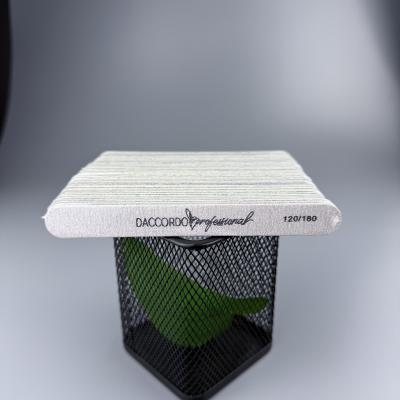 Пилка 120/180 на деревянной основе, 50 шт., мини