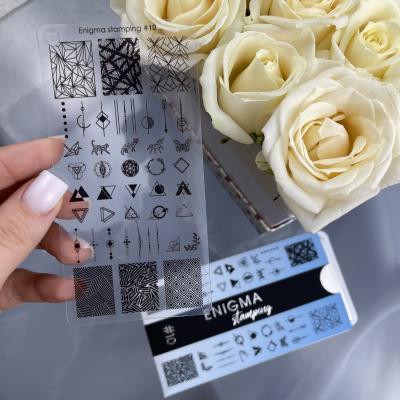 Пластина для стемпинга Enigma Stamping №10