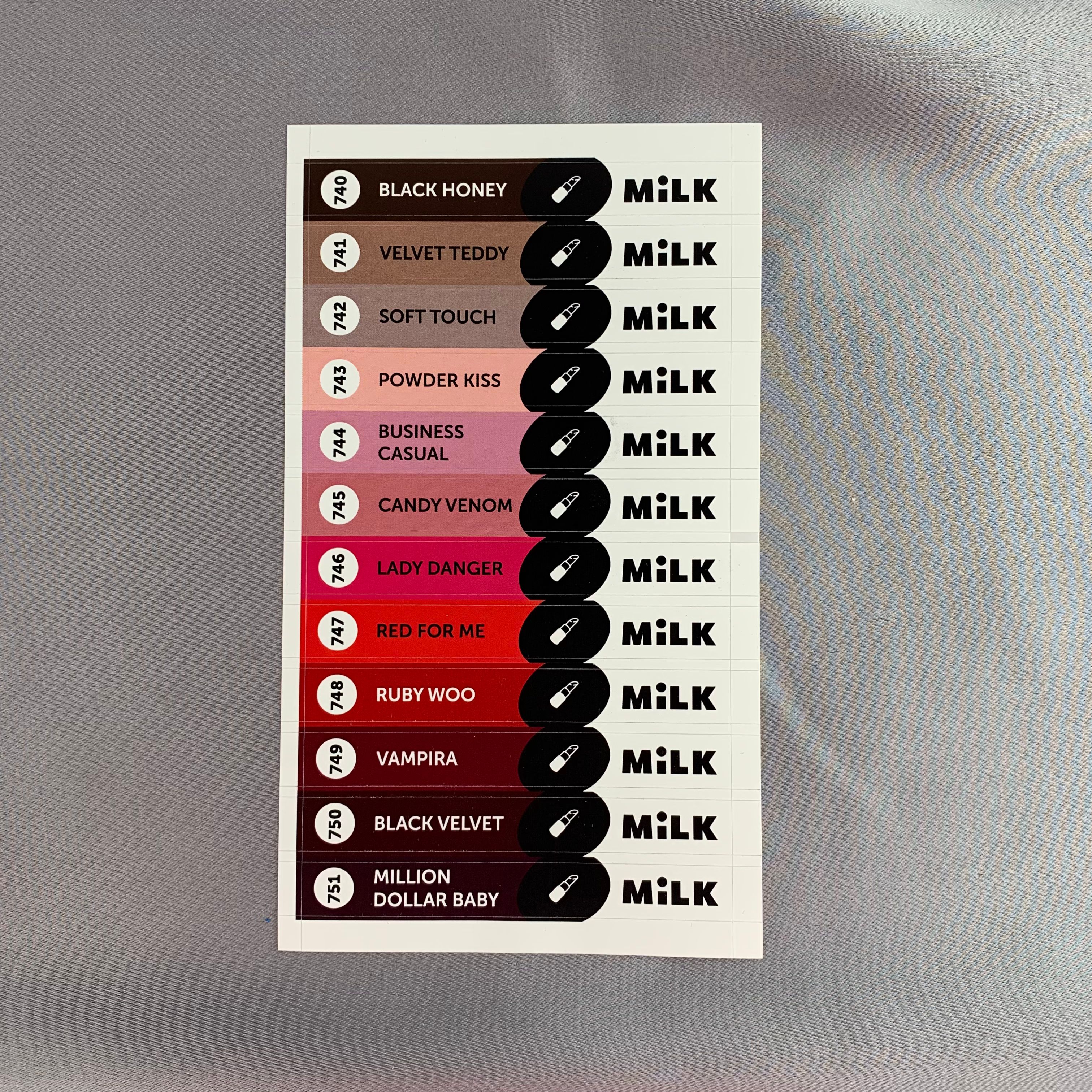 Стикеры на типсы Milk Lip Cream 740-751