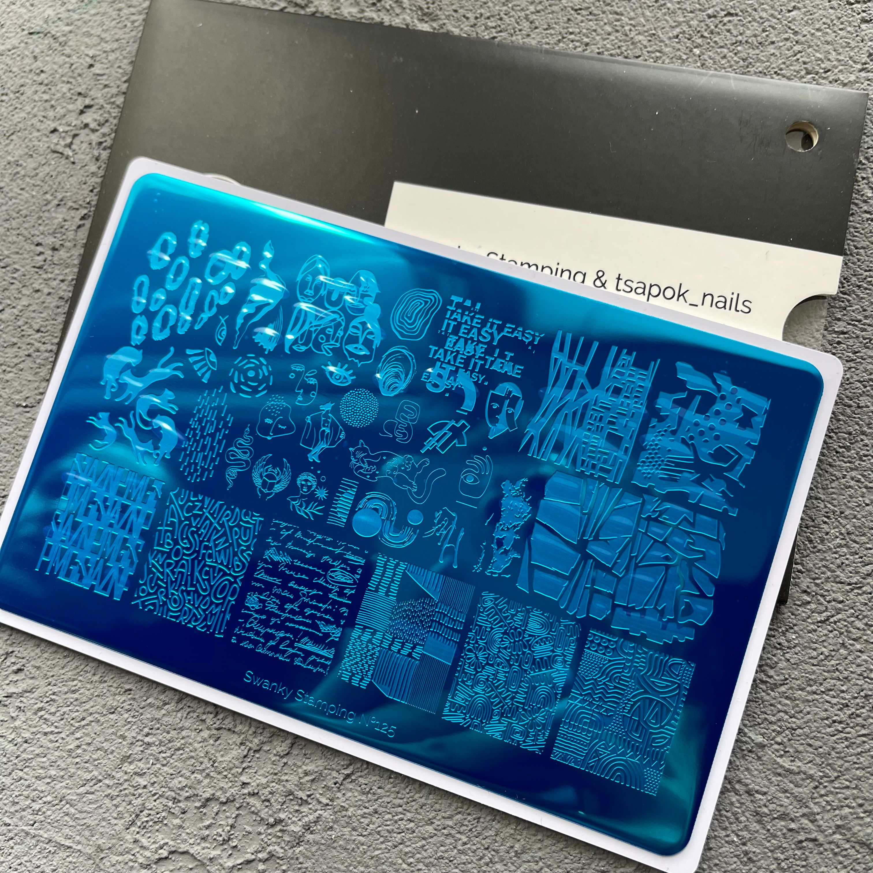 Пластина Swanky Stamping 121