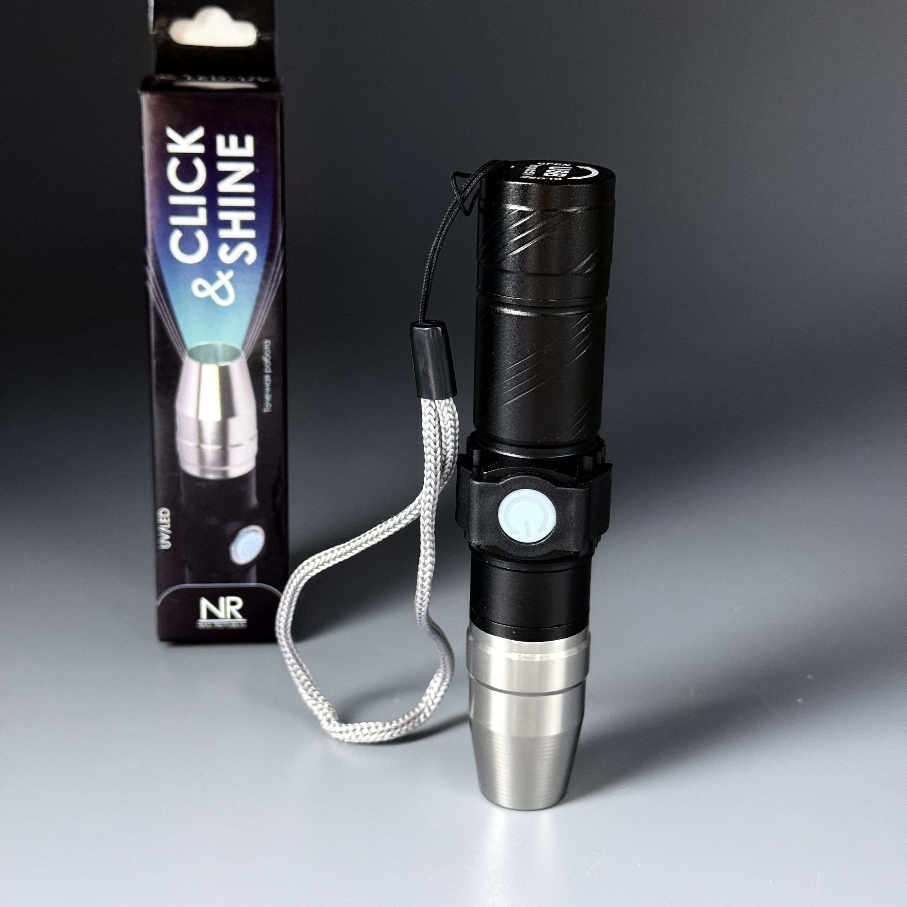 NR LED Фонарик для полимеризации Click&Shine LED/UV