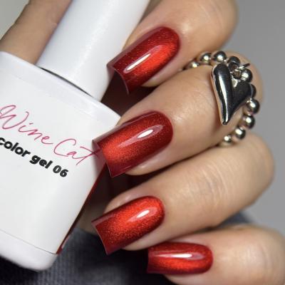 Гель-лак iPerfect Wine cat color 06, 10г
