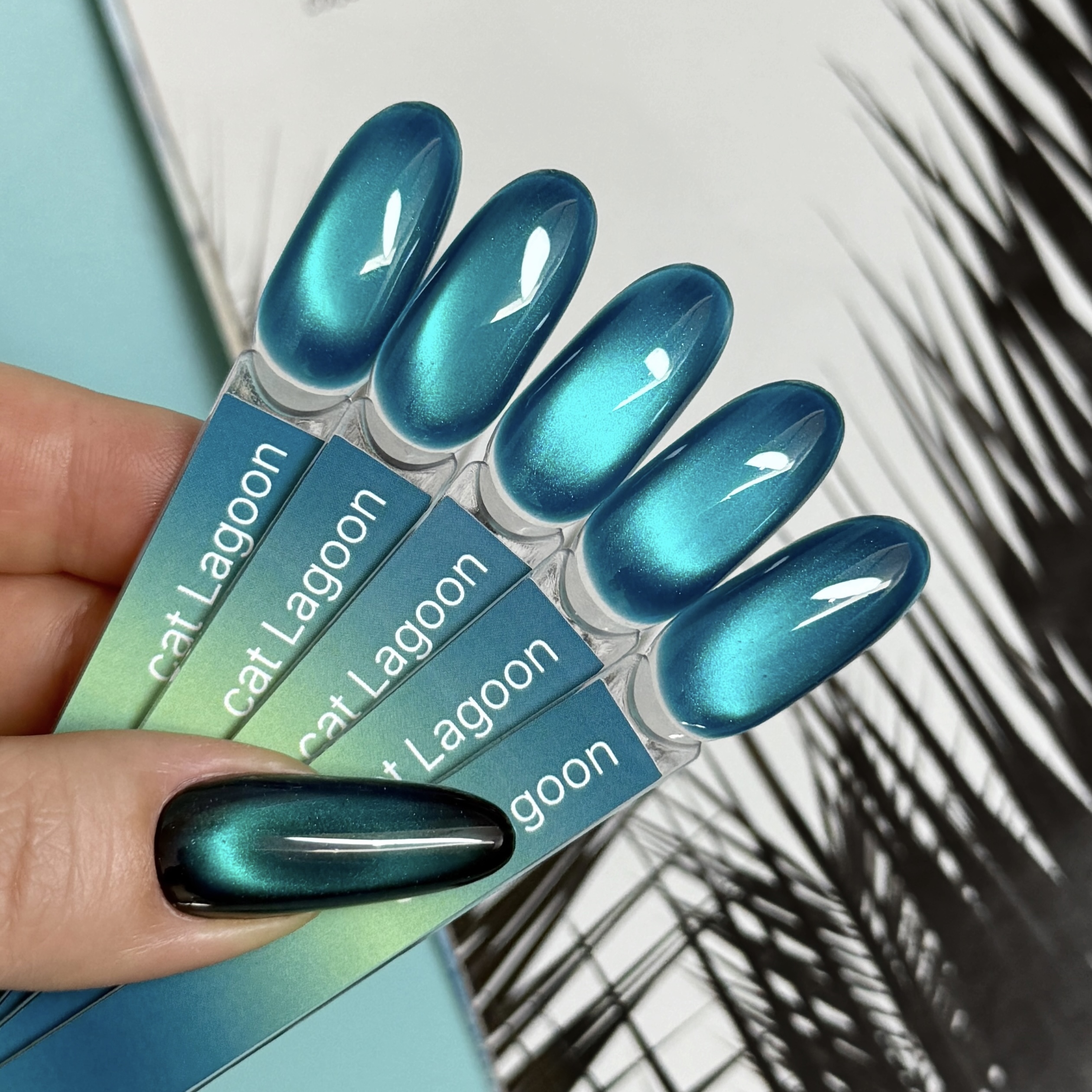 Гель-лак iPerfect Lagoon cat color, 10г