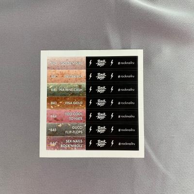 Стикеры для типсов RockNail Foils 840-846
