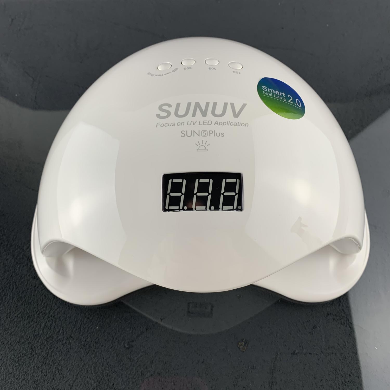 Лампа УФС для сушки ногтей SUN 5 Plus с кварцевыми диодами