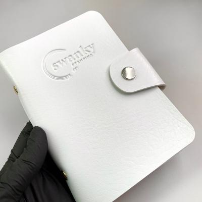 Кейс для пластин Swanky Stamping, на 20 пластин, белый