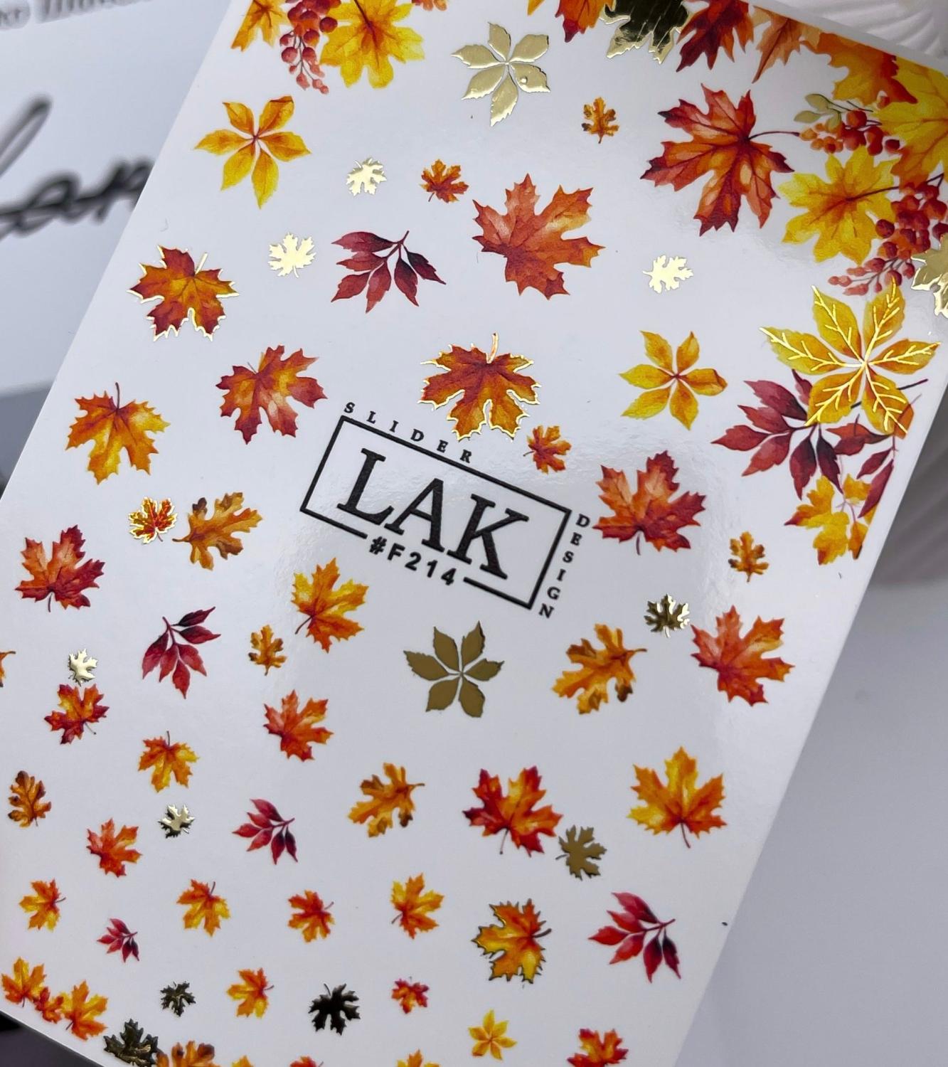 Слайдер-дизайн LAK NAILS #F214