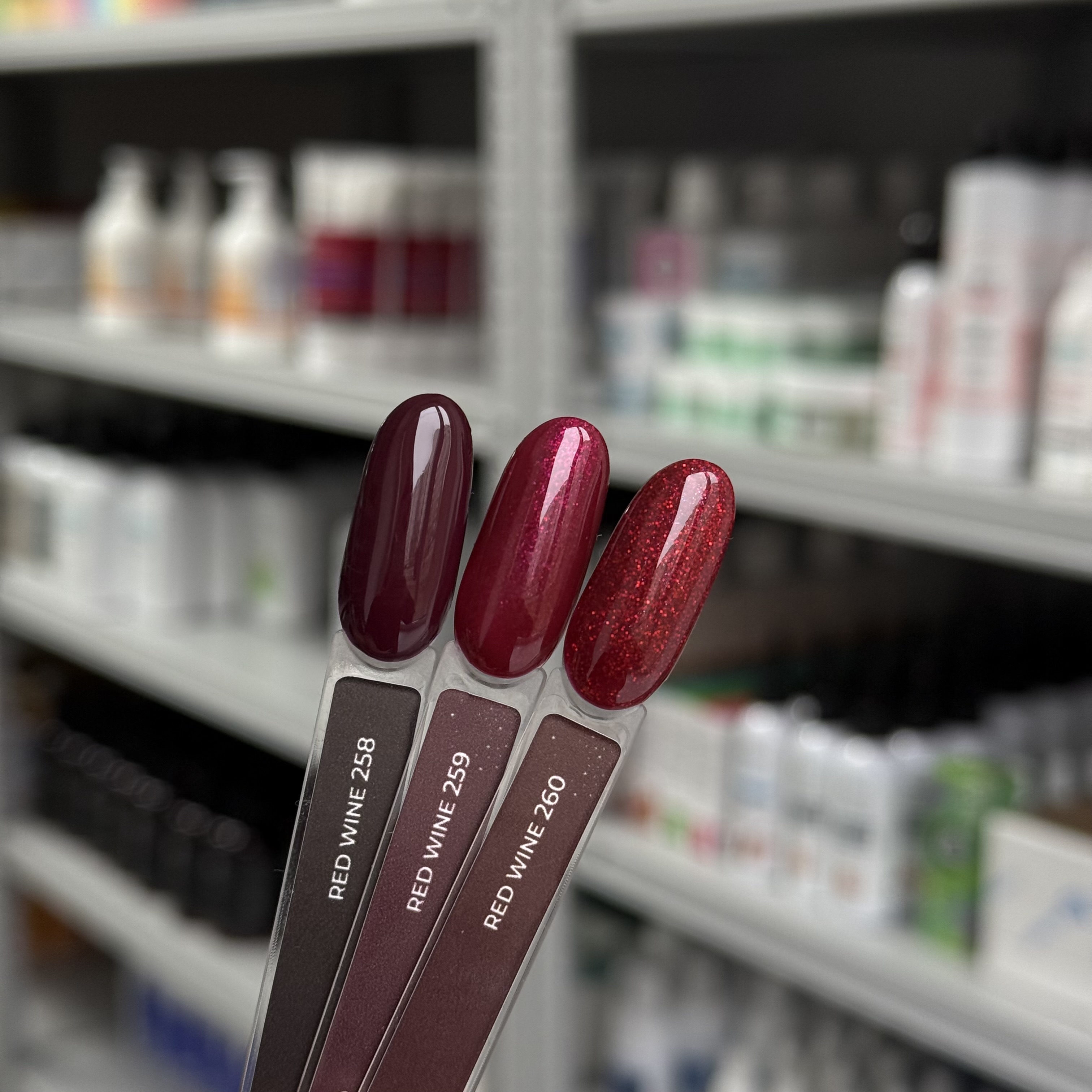 SHE GEL POLISH RED WINE, #258 10 ml