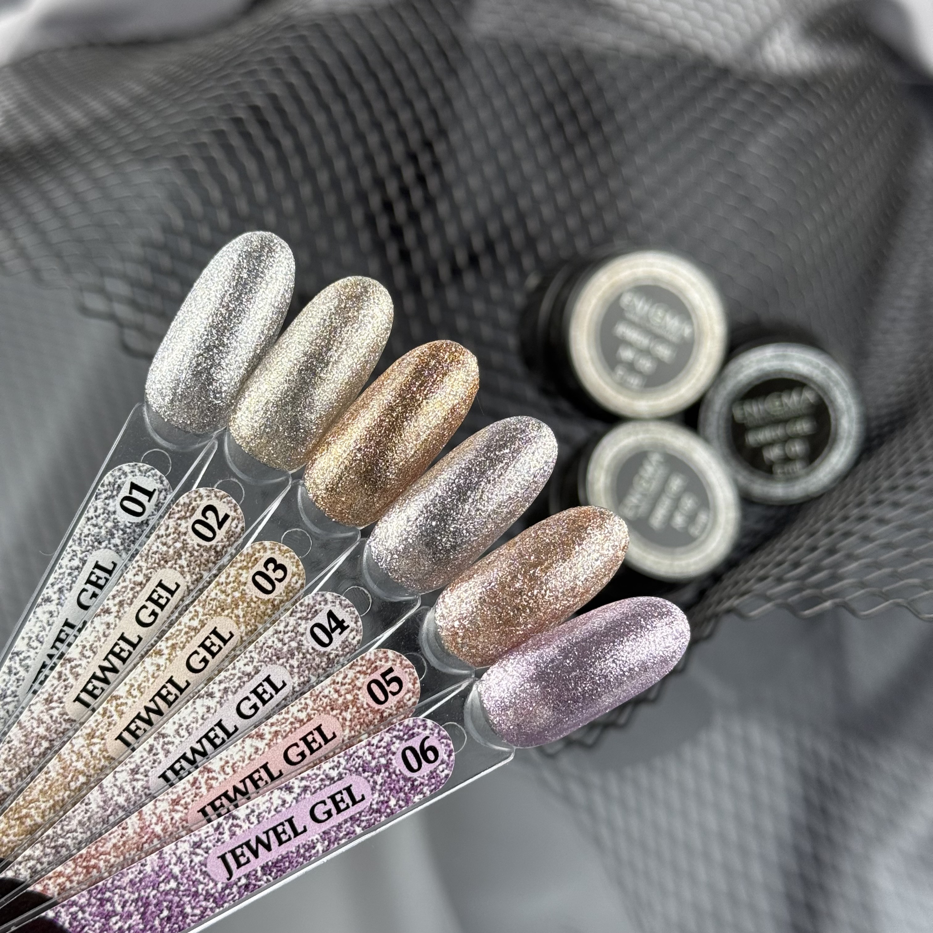 Слюда Enigma Jewely gel 04 5мл