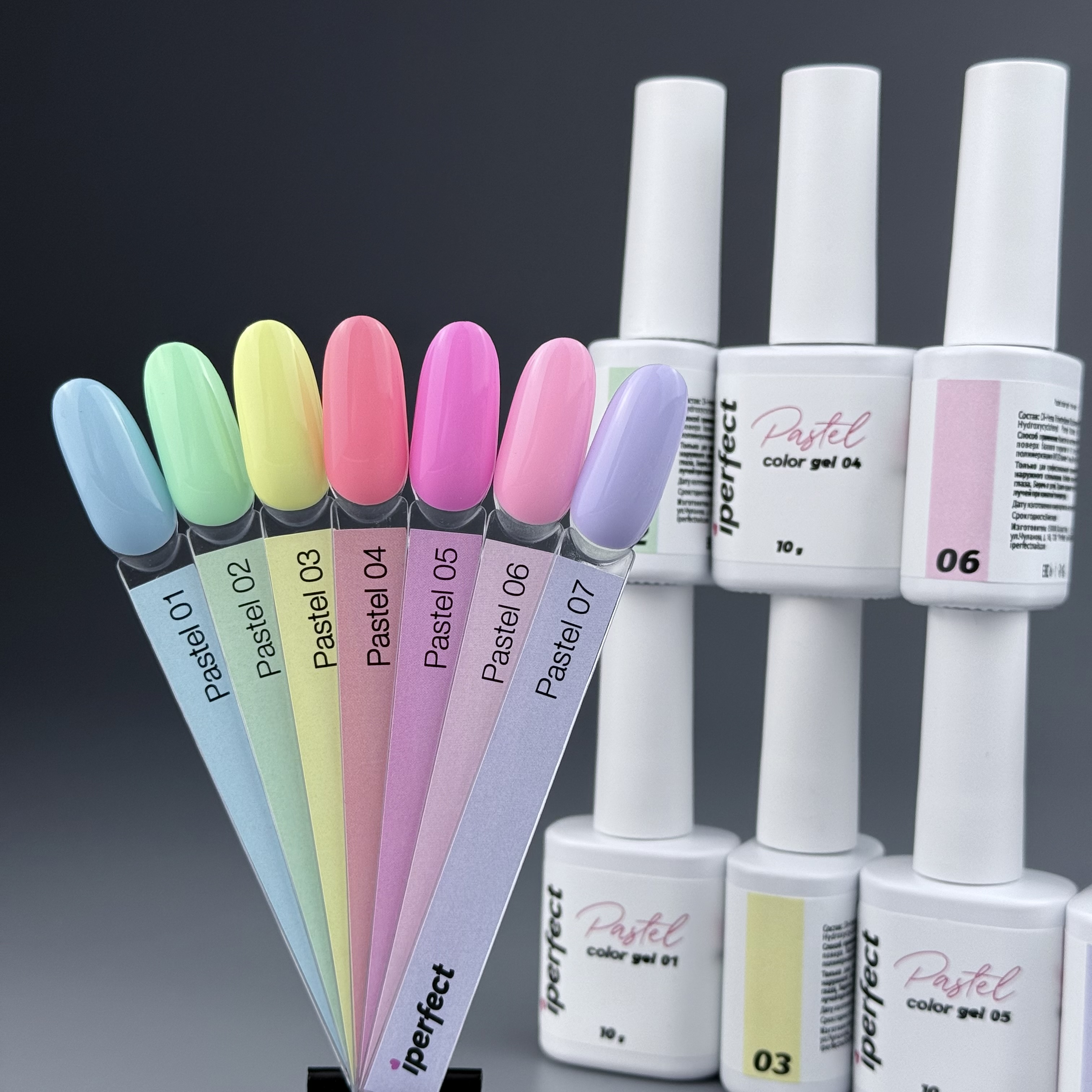 Гель-лак iPerfect Pastel color 06, 10г