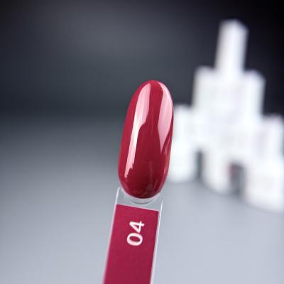 Гель-лак iPerfect Red color 04, 10г