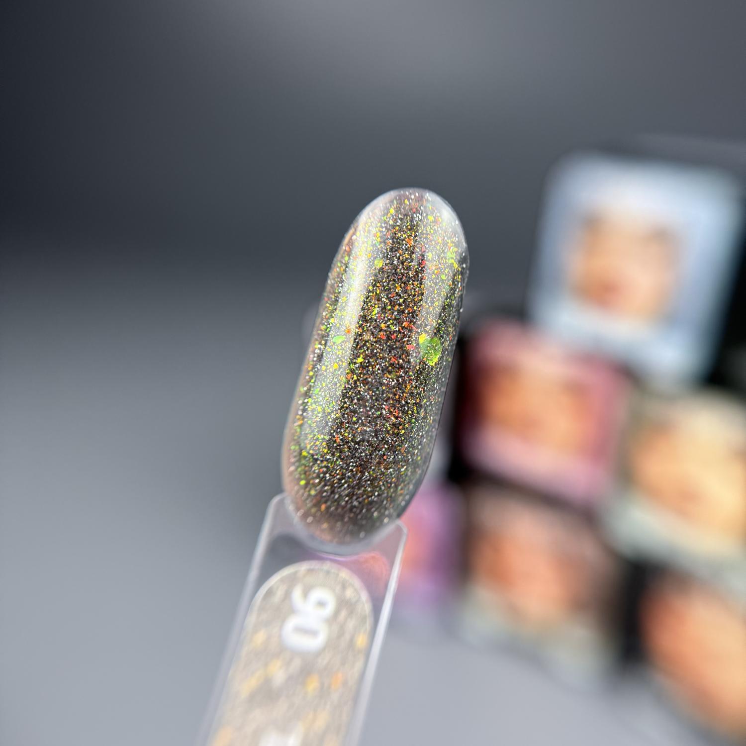 Гель для наращивания ENIGMANIC LUREX GEL 06 15g